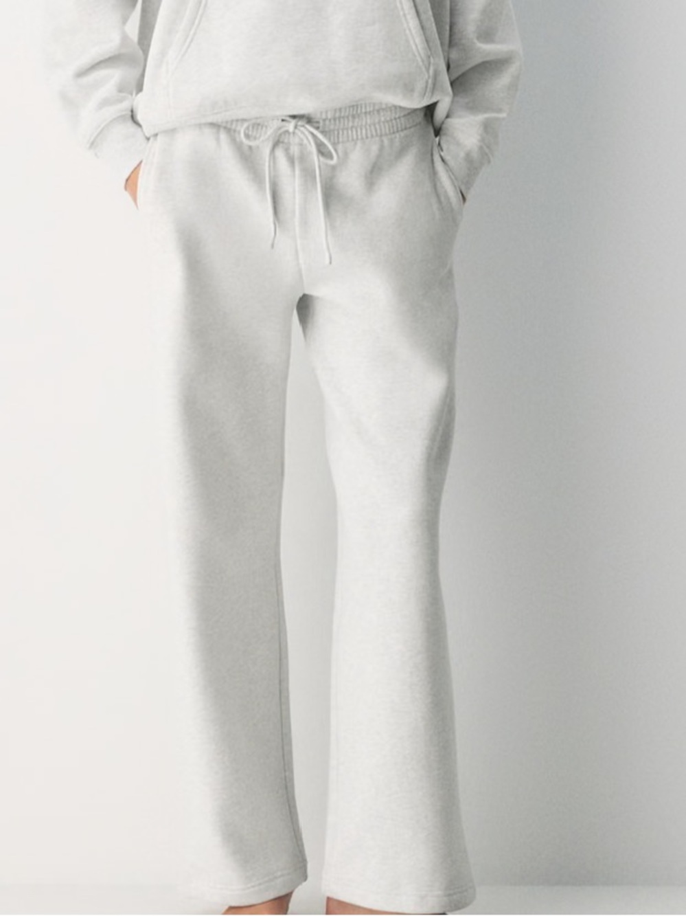 Aritzia Boyfriend Fit Wide Cozy SweatFleece Leg Pant 27”